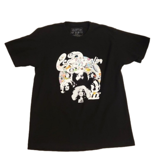 Led Zeppelin Other - Mens/Unisex Led Zeppelin III Photo black graphic tee size L.